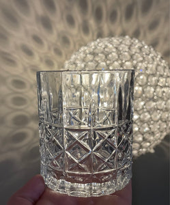 Event Decor Rental -"Vintage Look" Whisky Glass