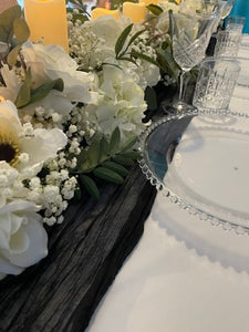 Event decor rental - Premium cheesecloth Table runners