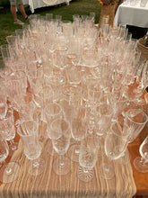 Load image into Gallery viewer, Event Decor Rental - Vintage crystal champagne glasses
