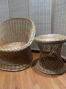 Vintage Wicker Set - Available for Purchase