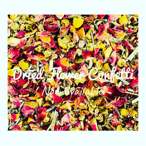 "Flower Frenzy" - Dried Flower Confetti