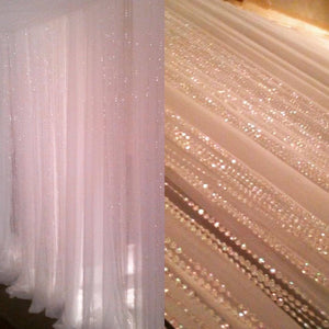 Event Decor Rentals -12' Crystal Curtains