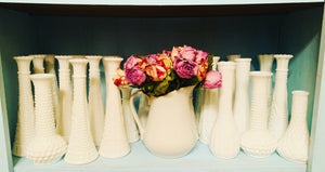 Event Decor Rentals -Vintage Milk Bottle Vases